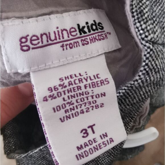 2/$15 Genuine Kid by Oshkosh dress size 3 - Picture 4 of 4